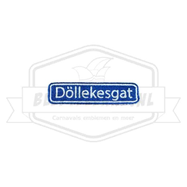 Embleem Dollekesgat Oisterwijk Carnavals Patch