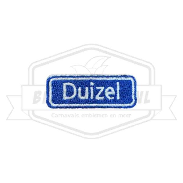 Embleem Duizel Zwetsland Carnavals Patch