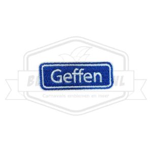Embleem Geffen Rottenrijk Carnavals Patch