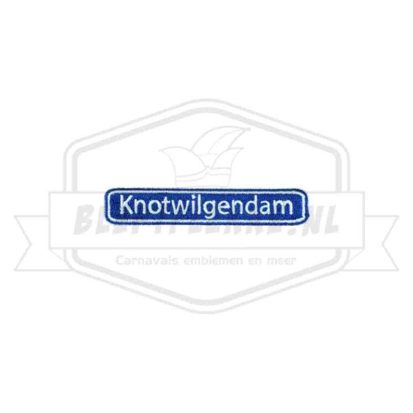 Embleem Knotwilgendam Vlijmen Carnavals Patch