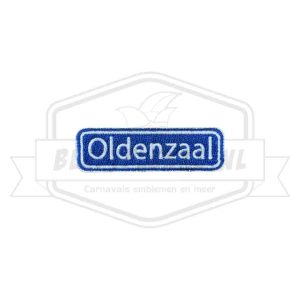 Embleem Oldenzaal Boeskoolstad Carnavals Patch
