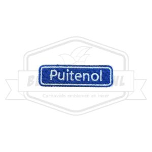 Embleem Puitenol Oudenbosch Carnavals Patch