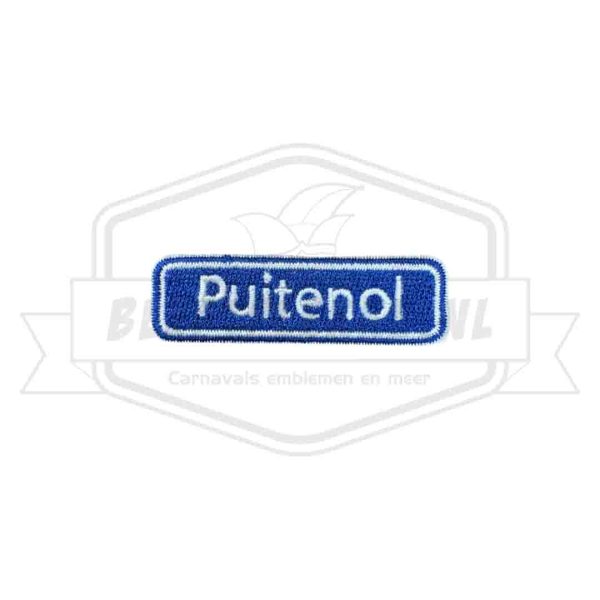 Embleem Puitenol Oudenbosch Carnavals Patch