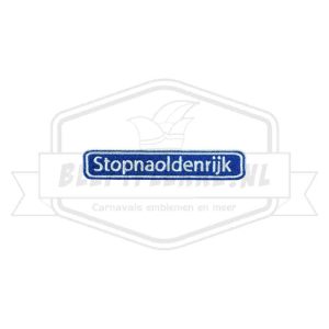 Embleem Stopnaoldenrijk Diessen Carnavals Patch