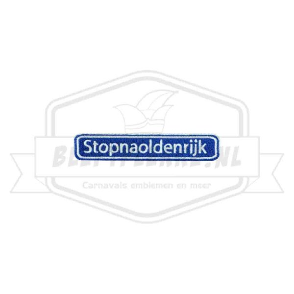 Embleem Stopnaoldenrijk Diessen Carnavals Patch