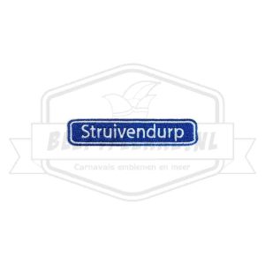Embleem Struivendurp Haaren Carnavals Patch