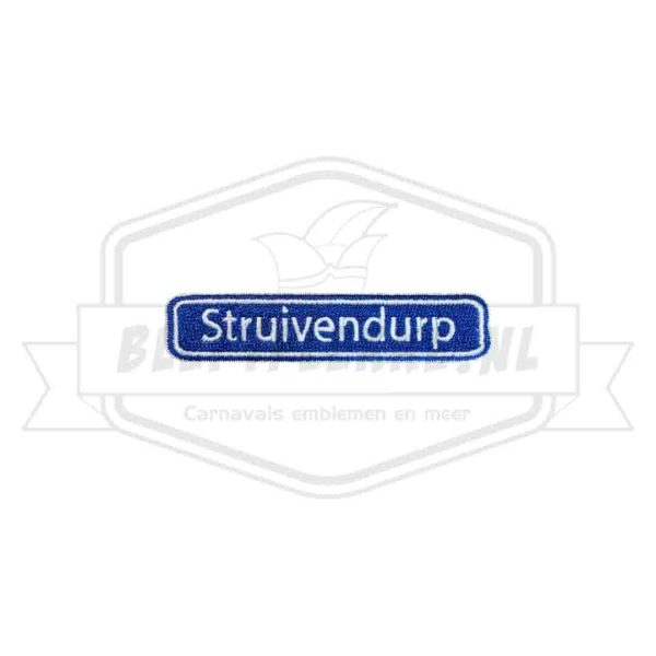 Embleem Struivendurp Haaren Carnavals Patch