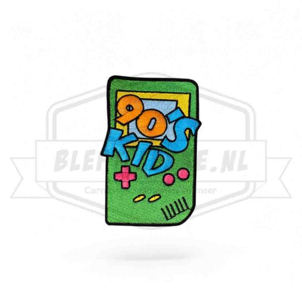 Embleem 90's kid Carnavals patch