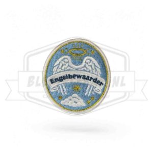 Embleem Engelbewaarder Blauw Carnavals patch