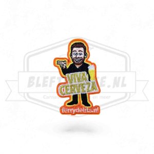 Embleem Berk Music - Ferry de Lits - Viva Cerveza Carnavals Patc