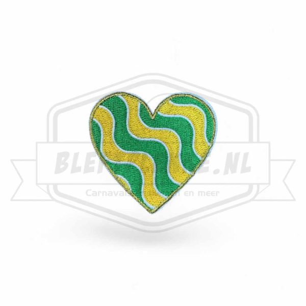 Embleem Hart Schorsbos Carnavals Patch