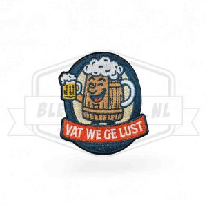 Embleem Vat we ge lust