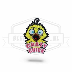 Embleem Crazy Chick Carnavals Patch