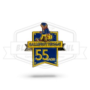 Pin Ballefruttersgat 55 jaar