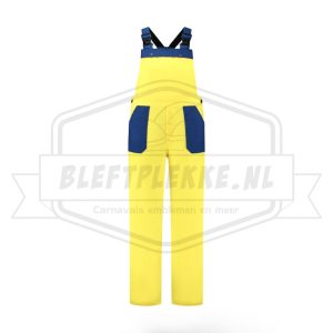 Tuinbroek Blauw / Geel