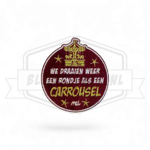 Embleem Carrousel - Monique Smit carnavals patch