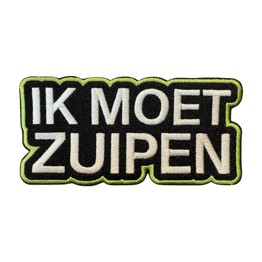 Embleem ik moet zuipen