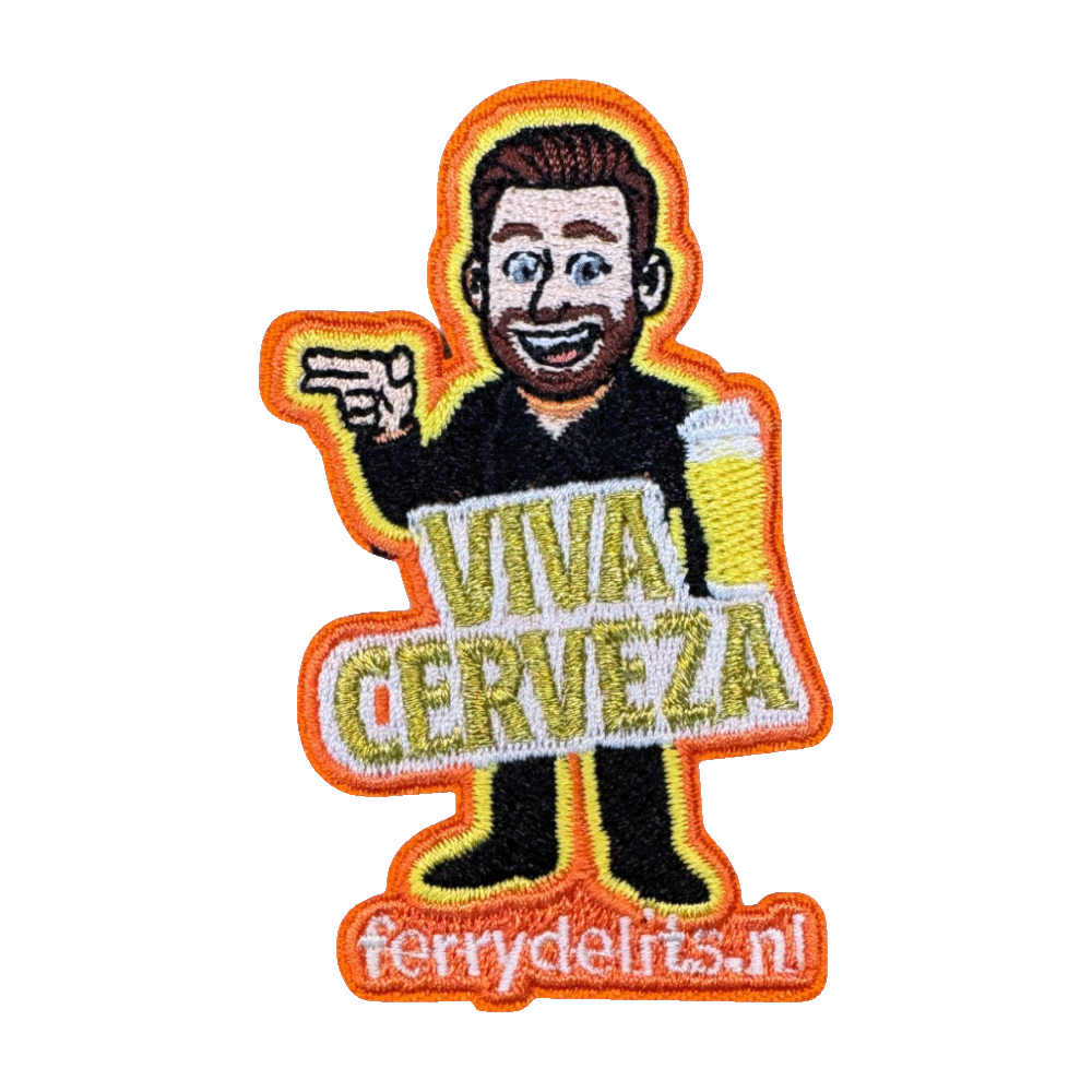 Ferry de lits - Viva cerveza embleem