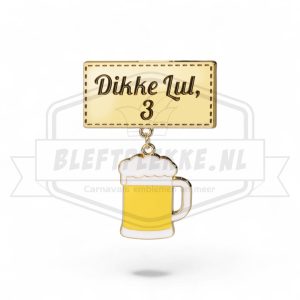 Broche Dikke lul 3 bier