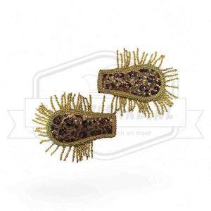 Epauletten Panter glamour