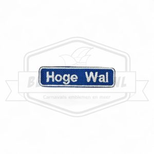 Embleem Straatbord Goirle -Hoge Wal-