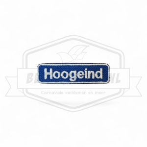 Embleem Straatbord Goirle -Hoogeind-