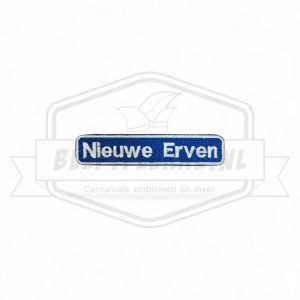 Embleem Straatbord Goirle -Nieuwe Erven-