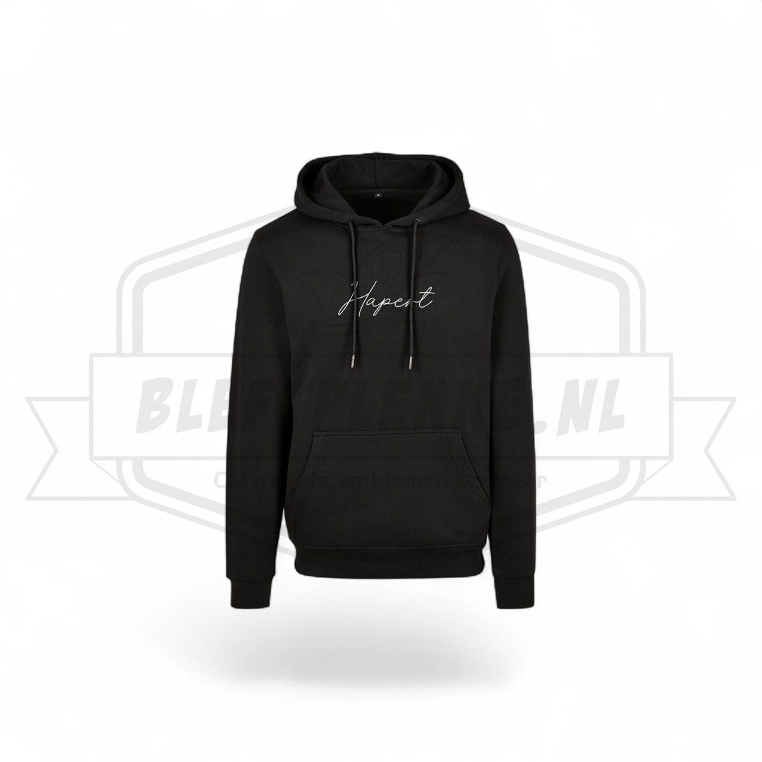 Premium Hoodie geborduurd Hapert