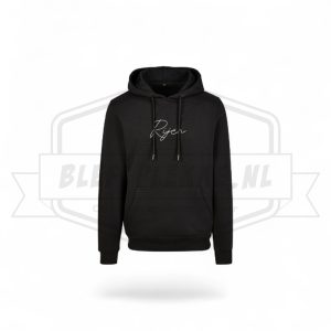 Premium Hoodie geborduurde Rijen