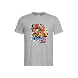Dorstigevrijwilliger borstlogo compleetT-Shirt I love rikkert en Elly