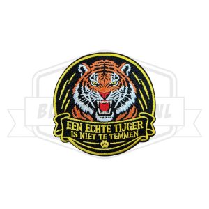 Embleeem een echte tijger is niet te temmen