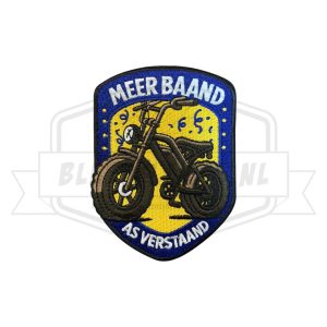 Embleem Meer Baand as Verstaand Blauw / Geel